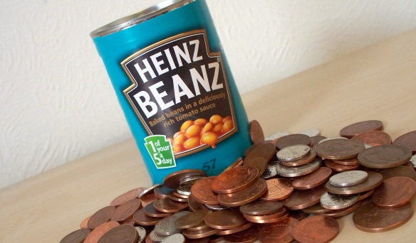 Beans and coins